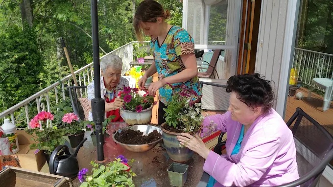 Meaningful outdoor engagement for residents